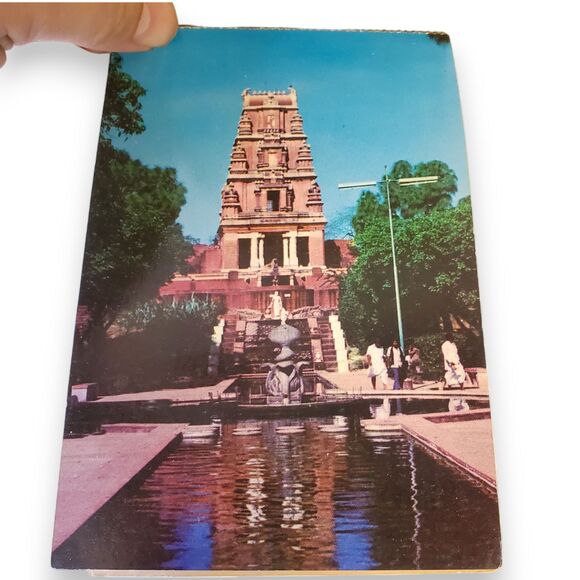 VTG Delhi India in Pictures Postcard Book Folder 20 Cards Mid-Century Souvenir - Picture 8 of 9